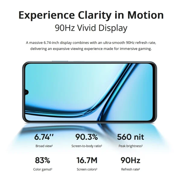 Celular realme Note 50 - 6.74" 90Hz - Image 14