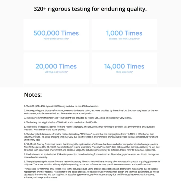 Celular realme Note 50 - 6.74" 90Hz - Image 27