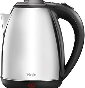 Chaleira elétrica Inox Elgin em Inox Sem fio 2 Litros 220V