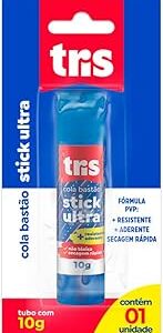 Cola Bastão Stick Ultra - 10G - Cart C/1Un - Tris