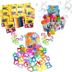 Kit 25 Massinha de Modelar + 25 Bolha de Sabão + 25 Cortador Molde Kit Festa Lembrancinha Infantil