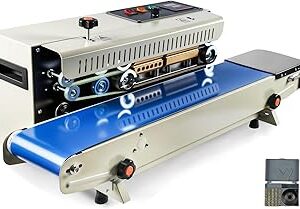 Seladora Horizontal Automática - 220v, Seladora de Banda Contínua, Automatica Continua em Aço Pintado Horizontal