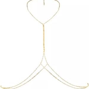 Correntes corporais, joias femininas sexy, corrente de cintura, biquíni, acessórios de praia, para mulheres acessórios moda Blogueira instagram