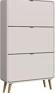 Sapateira Vertical Armário Organizador 03 Portas para 18 pares de Calçado