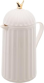 WOLFF Garrafa Térmica de Plástico Bird Branca 600ml - Enxoval - Organização - Decoração - Cozinha - Mesa Posta - Utilidades Domésticas - Perfeita Para Café e Chá