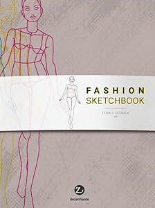 Fashion Sketchbook: Female catwalk A4