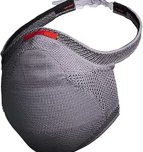Máscara Esportiva KNIT - CINZA Tamanho G, Fiber, Cinza