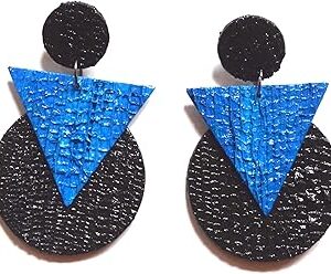 Brinco Grande Feminino Magia na Floresta - Brinco Feito à Mão de Fibra de Banana e Papel Reciclado - VEGANO, Bijuteria