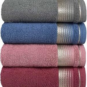 Kit 4 Toalhas de Banho Banhão Gigante Berlim 75x150cm - (KIT 1)